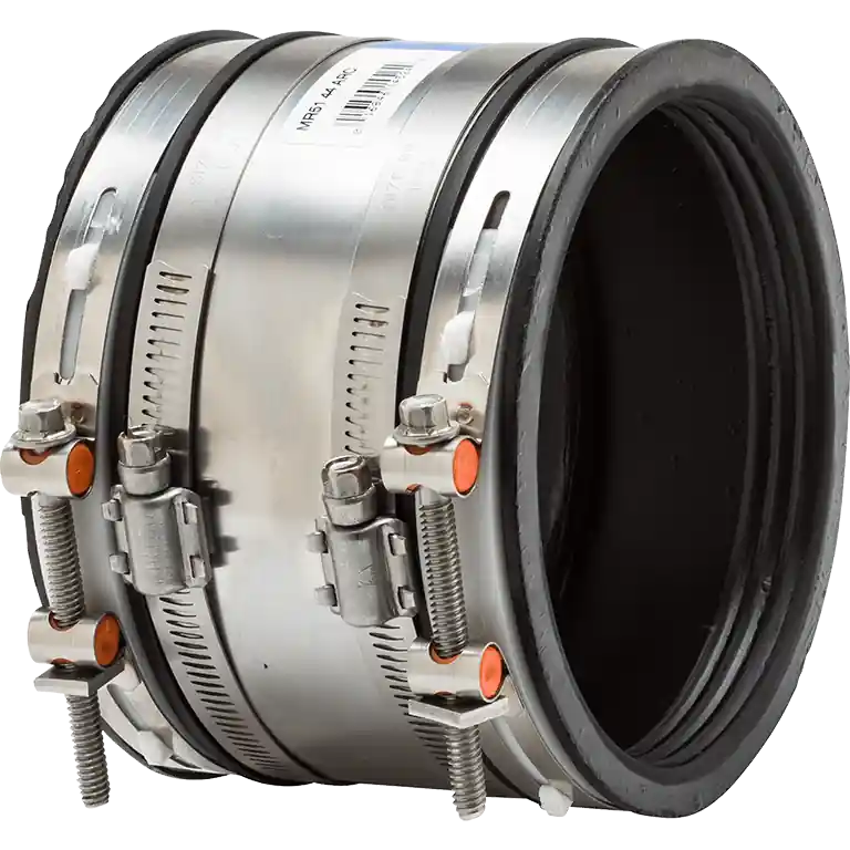 Mission Rubber 1408460 8 to 6 Concrete to Clay/Plastic Mission Rubber Coupling