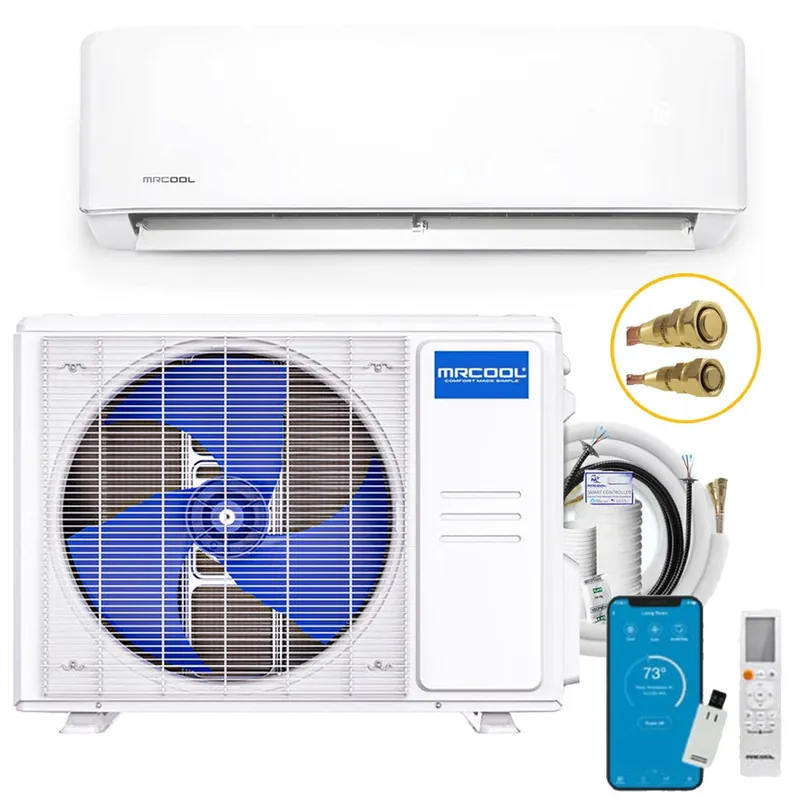 MRCOOL DIY EasyPro 5th Gen 9000 BTU 115V Ductless Mini Split Heat Pump AC ?�?�?? 16 Ft Line Set, WiFi, Easy Install