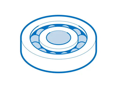 Electrolux 318332211 ROLLER BALL BEARINGS