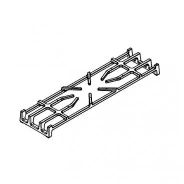 Electrolux 5304518359 Grate Burner Black Center