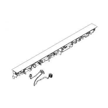 Whirlpool W11460947 Console ASM SN2 KDTE204 BLK