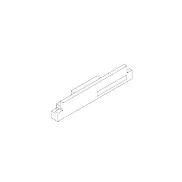 Whirlpool W11573700 Insulation Toe Assembly