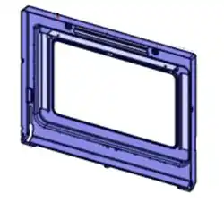 Viking 050694-000 Liner Door Porc Blk