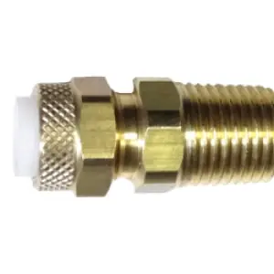 BARRY PG68EE 3/8ODX1/4MIP POLY-FLO ADAPTER