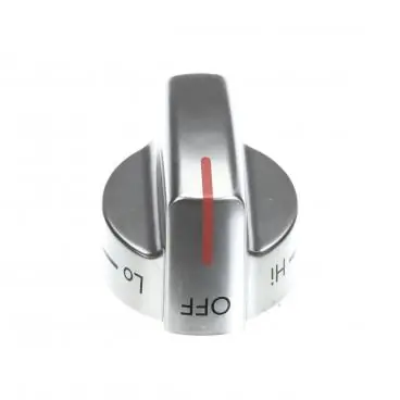 Electrolux 5304514118 Knob Infinite Switch Stainless