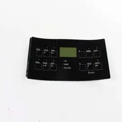 Electrolux 316419353 Overlay Clock Black Es330i 20A