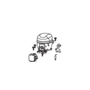 Electrolux 5304536524 Compressor Assy. Fixed Speed