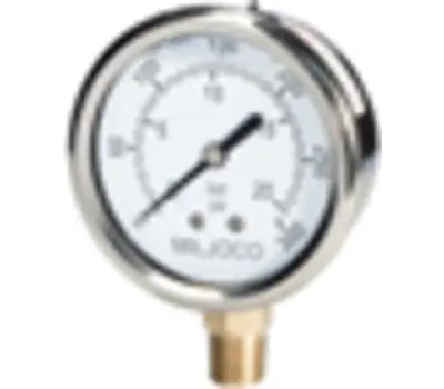 MAGO MECHANICAL SALES PLF2598L08 Liquid Gauge 0-300