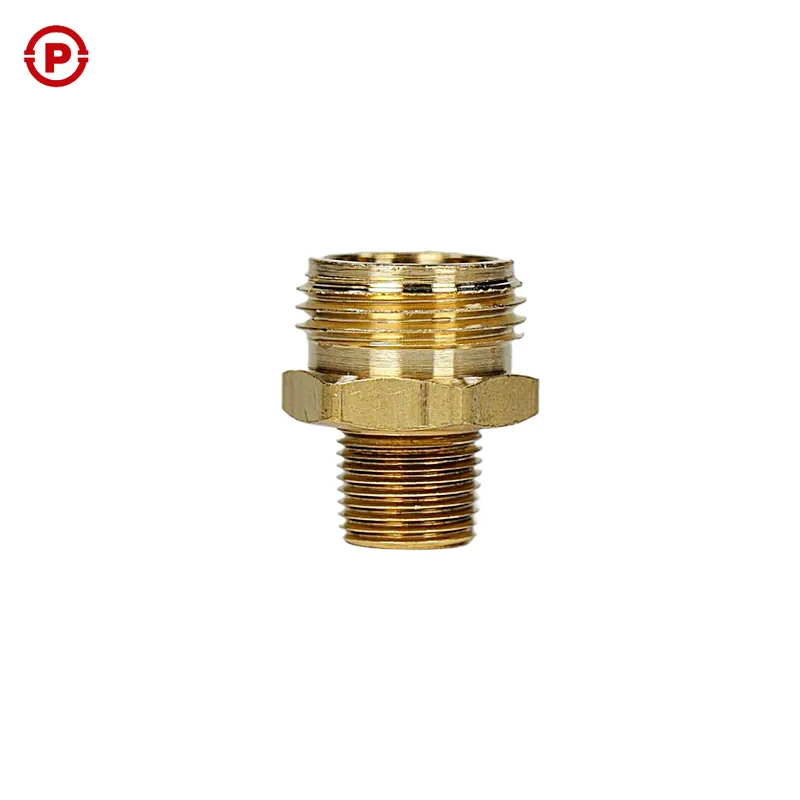 BARRY 748JE 3/8 MIP X MALE HOSE ADAPTER
