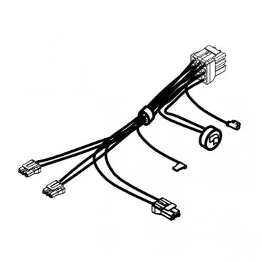Whirlpool W11545823 WIRE ASSY FAN EVAP HTR CUDA17