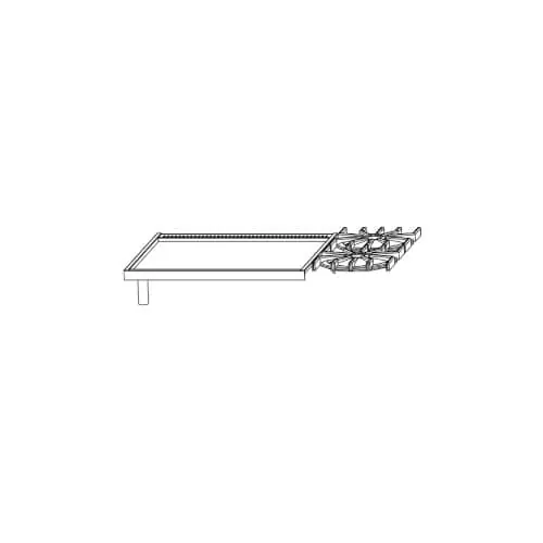 Viking 003224-000 Griddle Frame Weld Assy 24 Inc