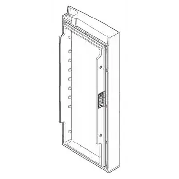 Electrolux 807460153 DOOR-REFR BLK STNLS 15 COMPLET