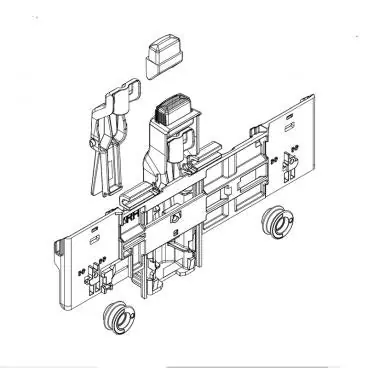 Whirlpool W11545795 Rack Adj Assembly-Euro No BB I