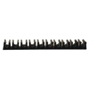 BARRY AP10P-04 1/4 Multi-Line Plastic Routing Clamp 10 Slot