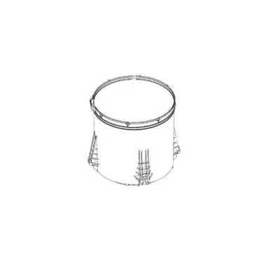 Samsung DC97-19565M Assembly Semi Tub Outer