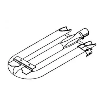 GE WB28K10637 Burner Griddle