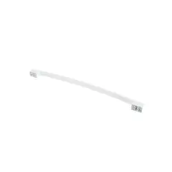 GE WB15X35055 HANDLE & ENDCAP ASM (WH)