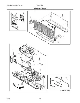 Electrolux 807822704 BASE POWER (30.8 INCHES LENGTH / 6.75 INCHES WIDTH / 1.5 INCHES HEIGHT)