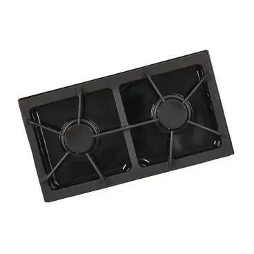 Whirlpool JGA8100ADB Sealed Burner Cartridge Black