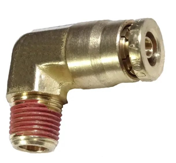 BARRY PP69C 1/4OD X 1/8MIP PUSHLOCK 90ELL