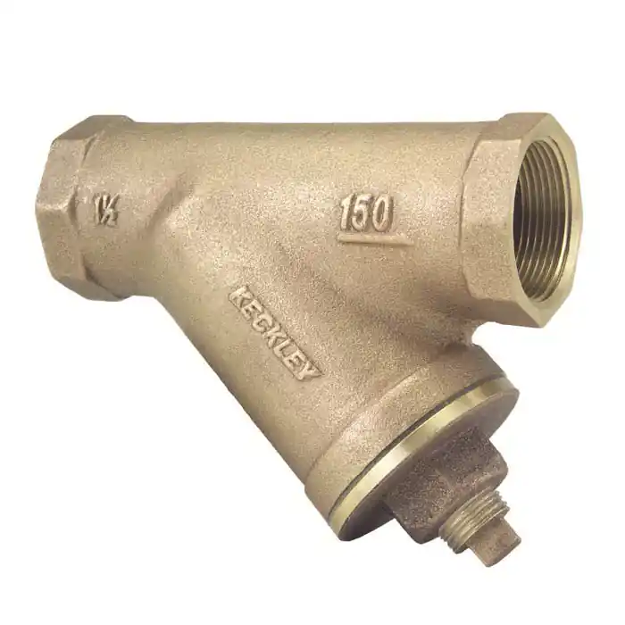 Keckley 21THY-BCM20M34-FTI-F150I 2 Keckley Brnz Thrd Y-Strainer
