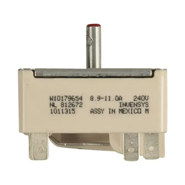 Whirlpool WPW10179654 SWITCH-INF Power 2.25 inches