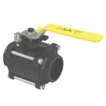 Apollo Valves 83R24727 1-1/2 Apollo Cs 3pc Vlv Sw F/P W/ L/H