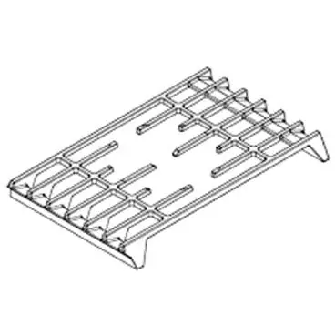 Electrolux 5304500252 Grate Top Burner Center