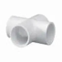 LASCO 420-007 PVC CROSS 3/4 SCH40 420-007