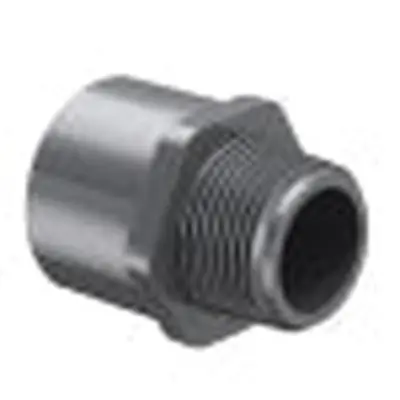 LASCO 836-015 1-1/2 SCH80 PVC Male Adapter