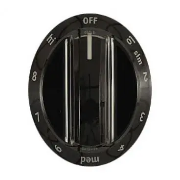Electrolux 316544007 Knob Control Black