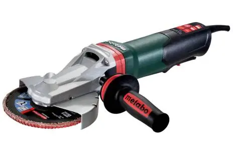 Metabo 613085420 Flat Head Angle Grinder Quick 6 in