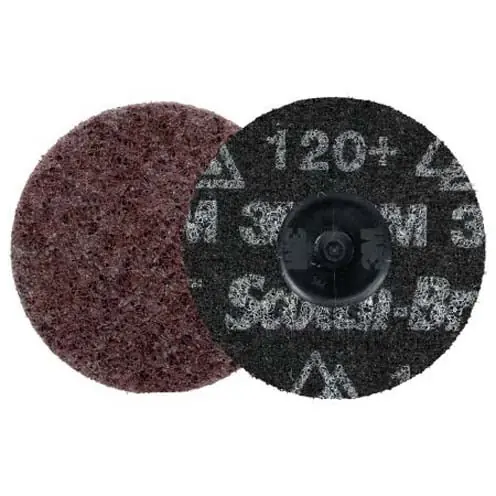 Scotch-Brite 7100359491 Roloc Precision Surface Conditioning Disc 3 in Coarse 120 Grit