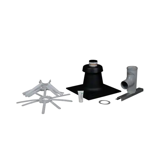 CENTROTHERM ECO SYSTEM 250411203730 4 inch Flex Component Chimney Kit