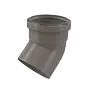 CENTROTHERM ECO SYSTEM 250405501660 8 X 45 ZERO RADIUS ELBOW
