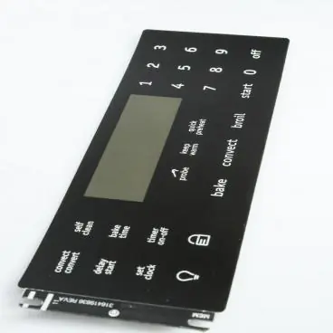 Electrolux 316419836 Overlay Clock Black ES515