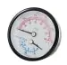 WEKSLER BRPT-00 Tridicator 1/4 NPT Back 0-75 PSI 50-320 F&C