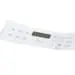 Electrolux 316352021 Overlay Clock White ES355 Replacement MPN