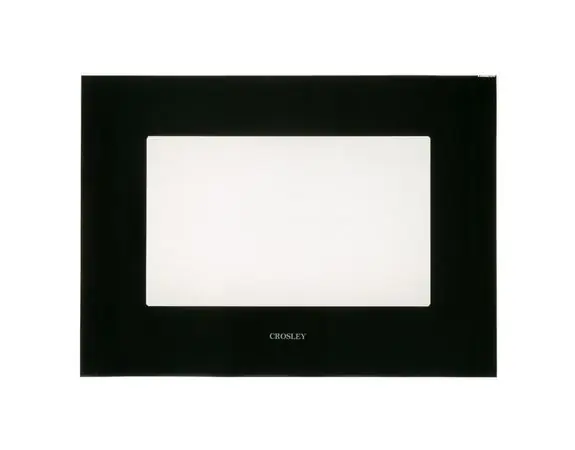 GE WB56X32219 Black Outer Oven Door Glass
