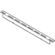 Electrolux 139023301 Trim Oven Door Black Upper