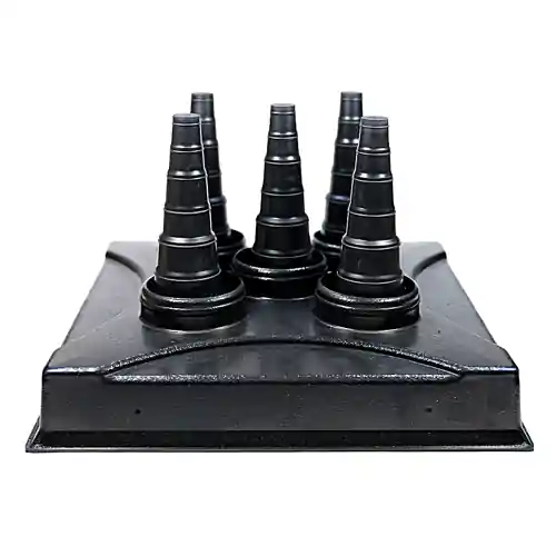 Portals Plus 29430 CAP COVER WITH C-555 BLACK CAPS