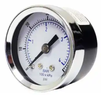 KODIAK CONTROLS KC10225100 2-1/2 0-100 BACK TAP GAUGE