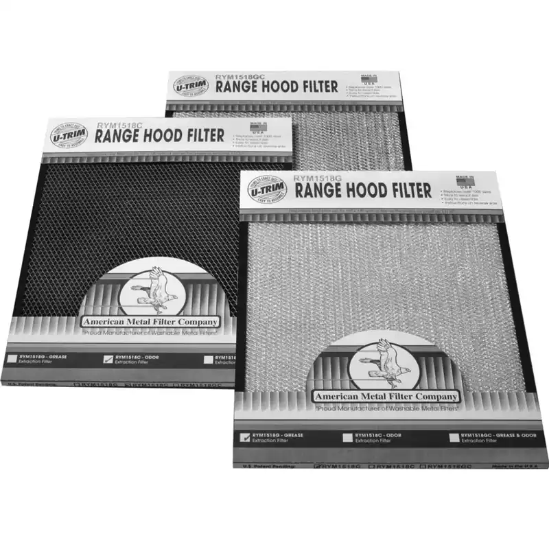 American Metal Filter RYM1518C U-Trim Filter Carbon