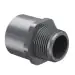 LASCO 836-005 1/2 SCH80 PVC Male Adapter