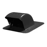 IN-O-VATE TECHNOLOGIES DJK477KR Dryer Jack 4 Low Profile Black Roof Cap