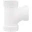 LASCO P400-020 Tee Fitting 2 in Nominal Hub End Style SCH 40/STD