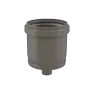 CENTROTHERM ECO SYSTEM 250407203400 4 TEE CAP W/DRAIN