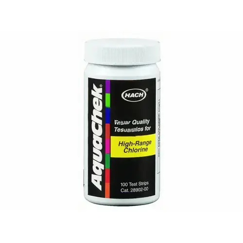 HACH COMPANY 652013 AQUACHEK HIGH RANGE CHLORINE TEST