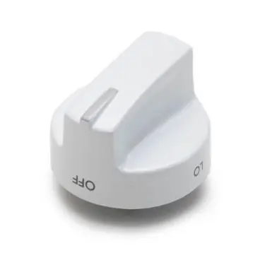 Electrolux 316567057 Knob Top Valve White Alum