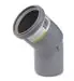 CENTROTHERM ECO SYSTEM 250405108080 3 X 45 Elbow W/Long Socket